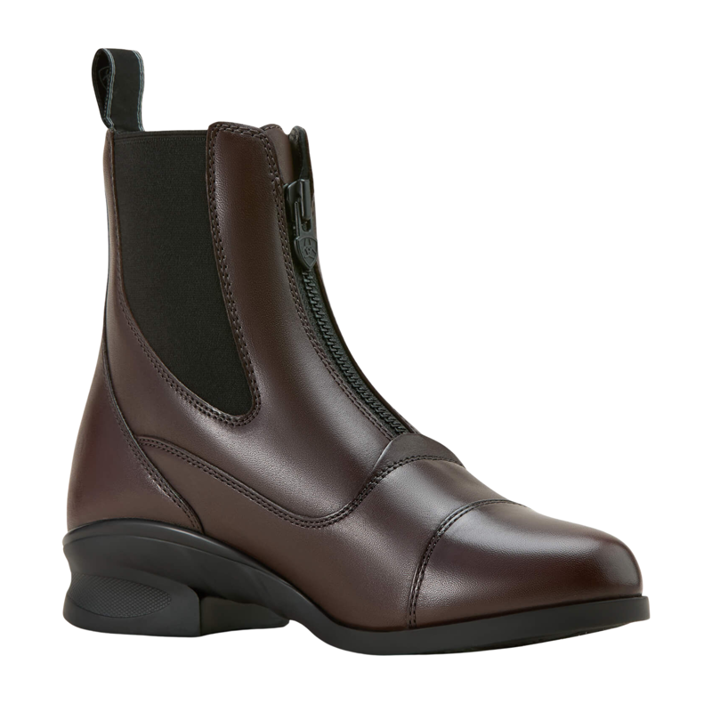 Ariat Women's Heritage Zip Paddock Boot in Light Brown-5